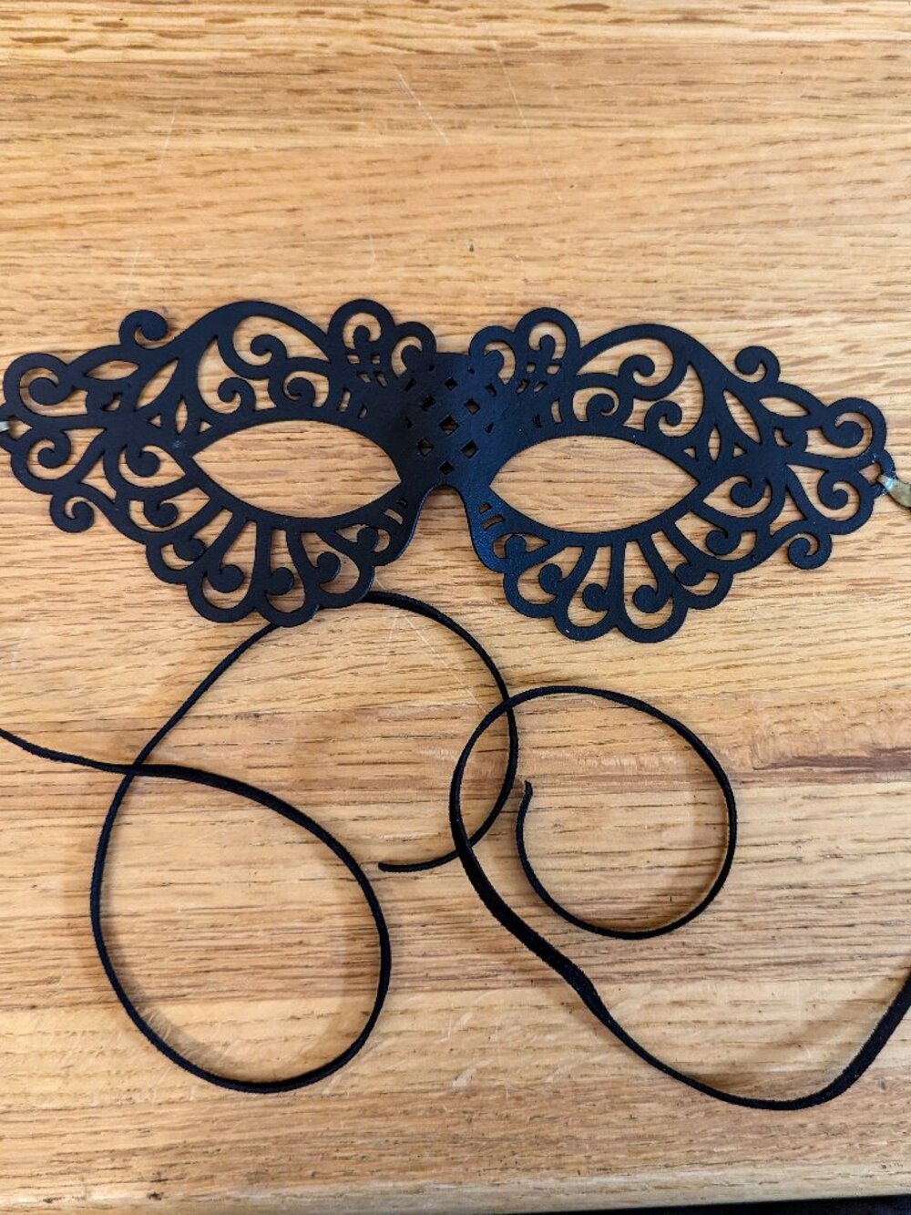 Black Sexy Leather Mask